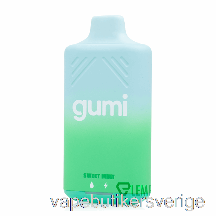 Vape Sverige Gumi Bar 8000 Engångs Söt Mynta